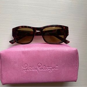 🌸💕🕶 Lily Pulitzer sunglasses with case!  Polarized protection!